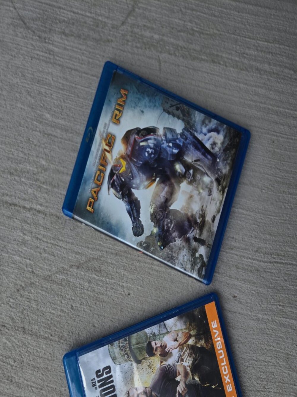 Action DVD and Blu-Ray Package